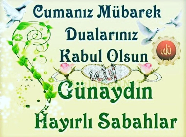 Джумалар хаирлы олсун