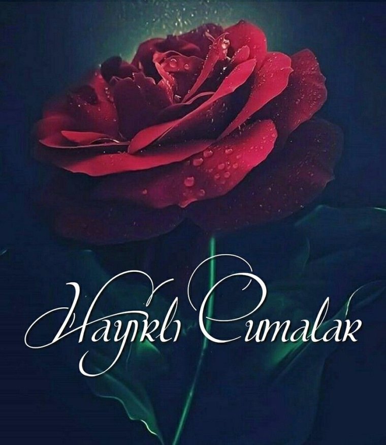 Хайрли жумалар на турецком
