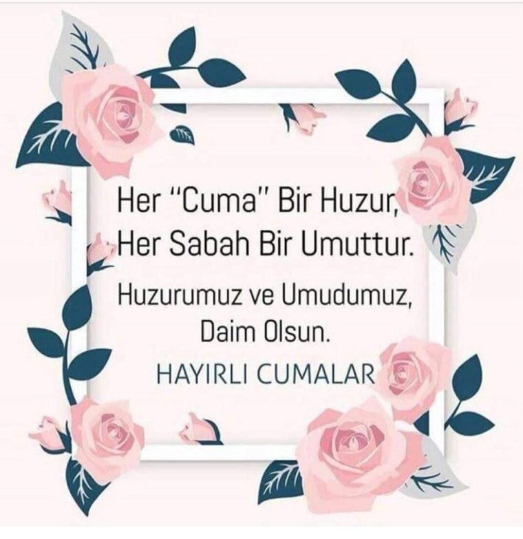 Hayirli Cumalar картинки турецкие