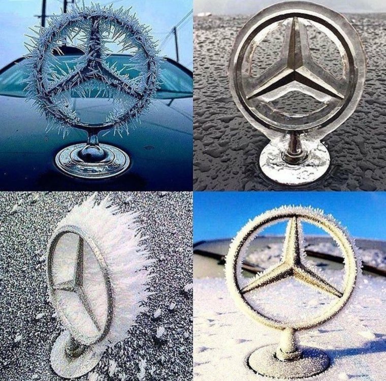 Прикольные значки Мерседес