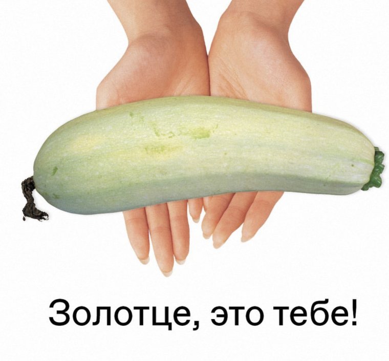 У тебя есть кабачок