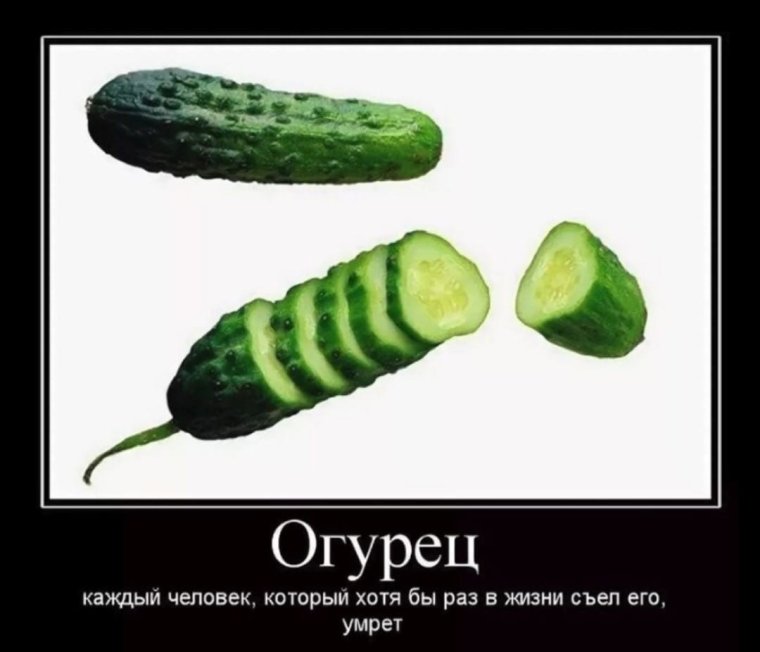 Огурец прикол