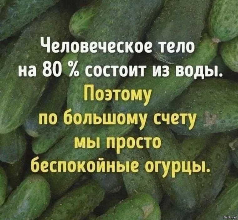Шутки про огурцы
