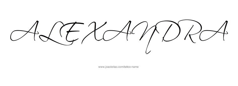 Эскиз имени Александр