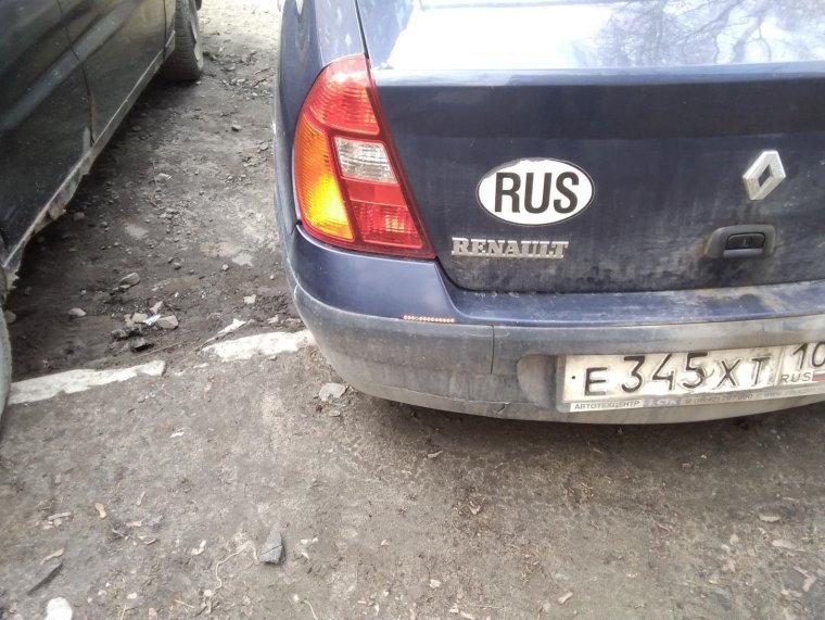 Знак Рено Логан прикол