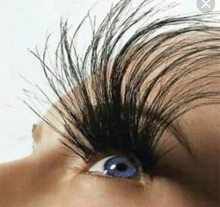 Прикольные ресницы