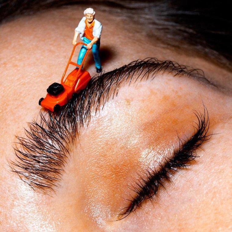 Интересные ресницы