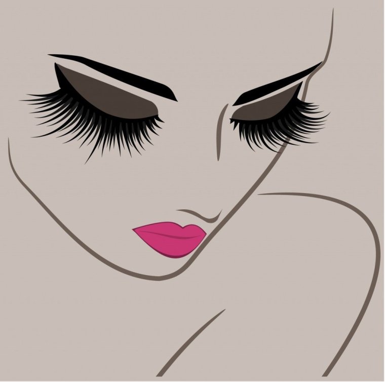 Прикольные ресницы