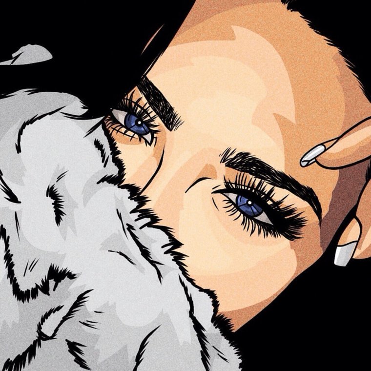 Зайка с ресницами