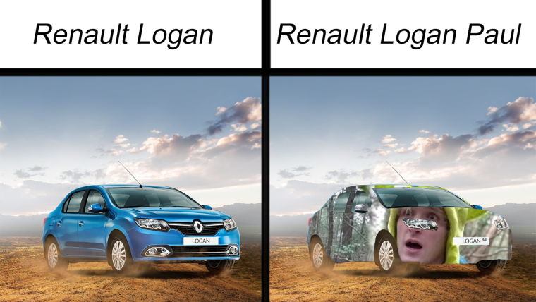 Renault приколы
