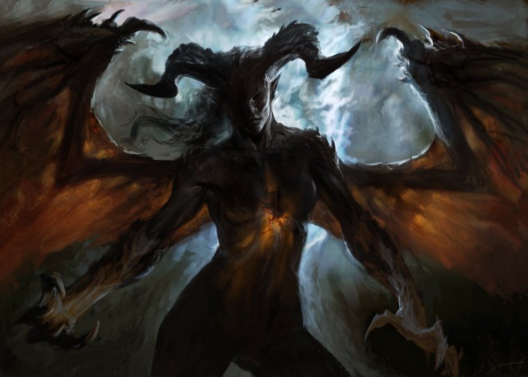 Люцифер демон аниме