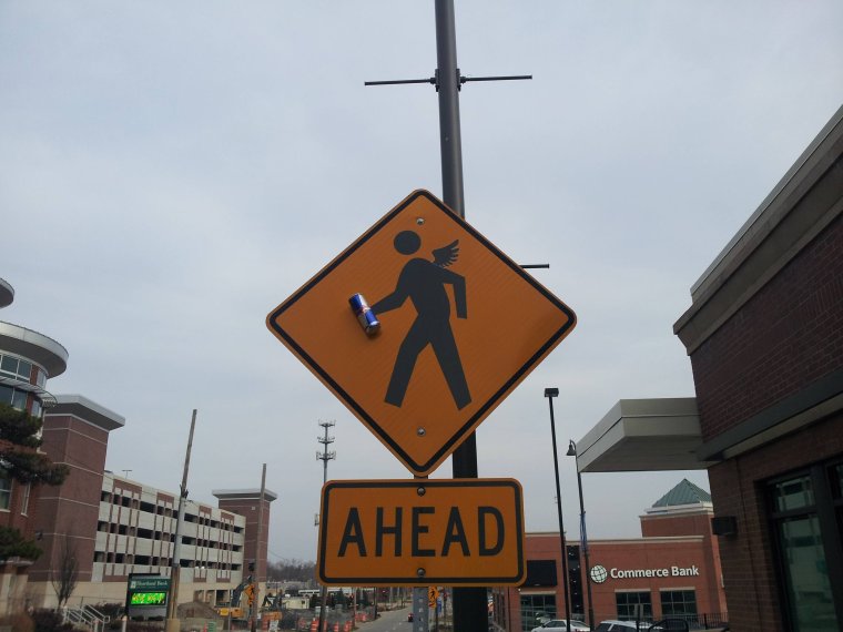 Unusual and funny signs on the Road