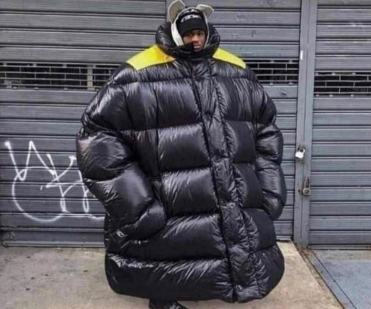 Гигантская куртка