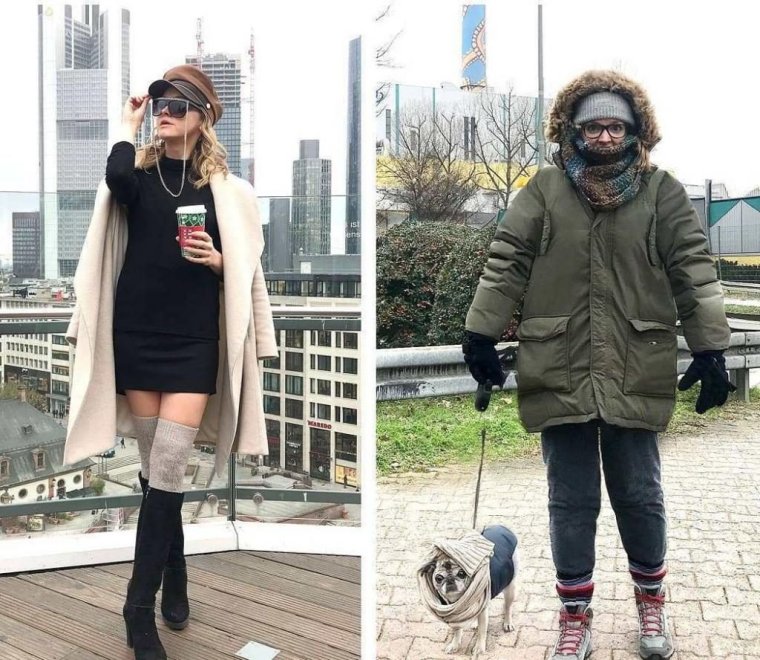 Инстаграм и реальность