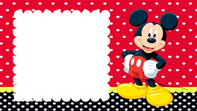 Рамка с Микки Маусом