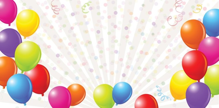 Фон с шарами