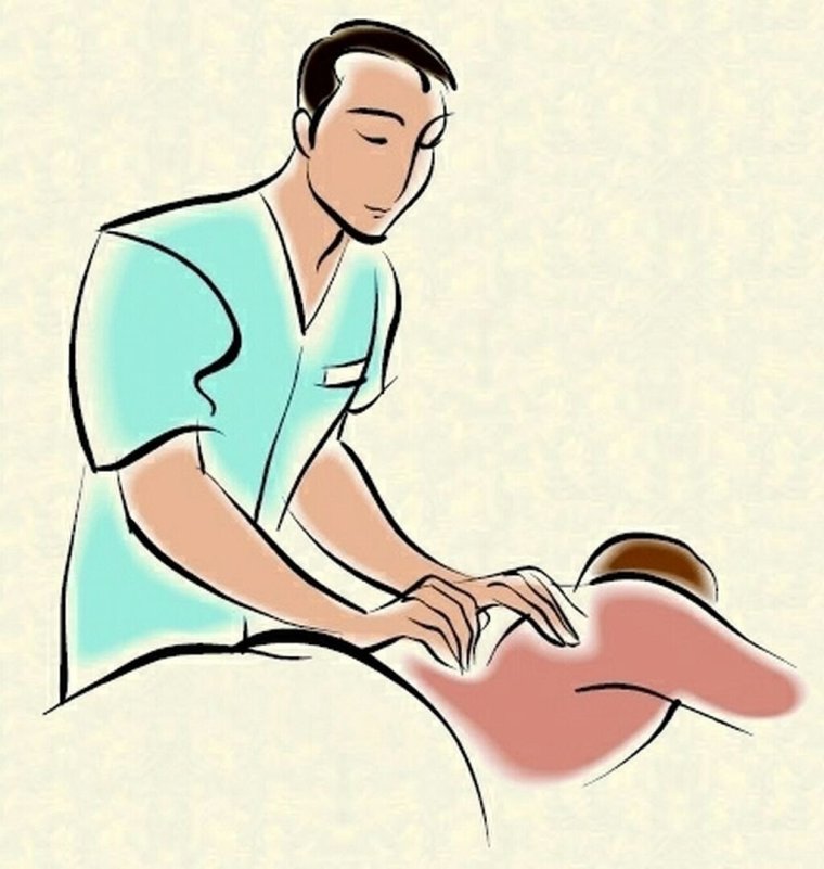 Массаж комикс