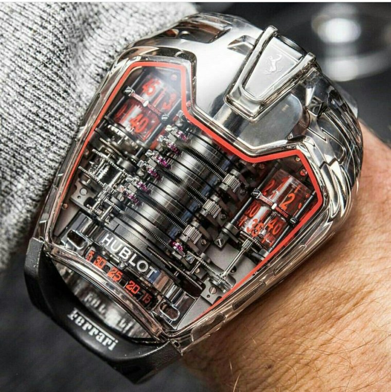 Часы киберпанк наручные