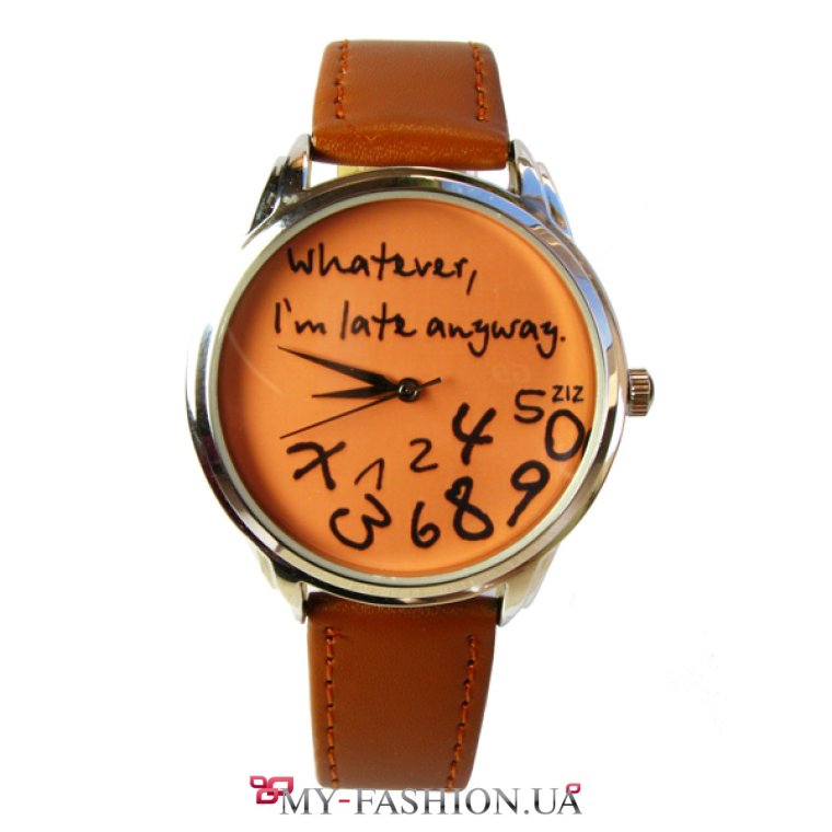 Наручные часы ZIZ late anyway