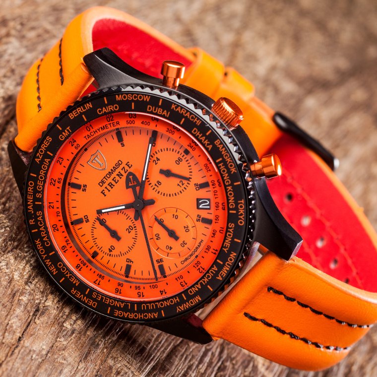 Женская рука с часами