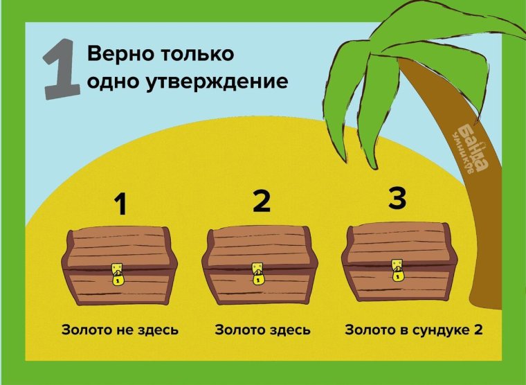 Головоломки задачи на логику