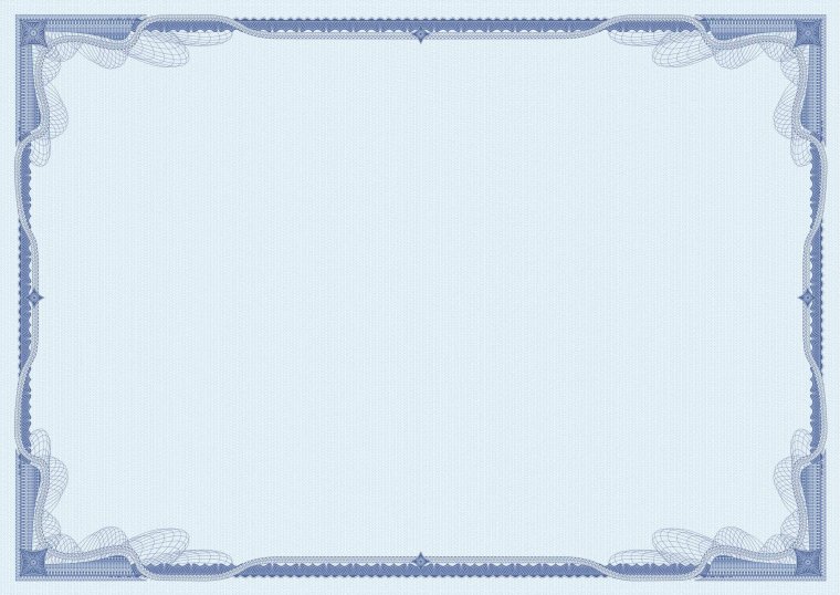 Фон для сертификата