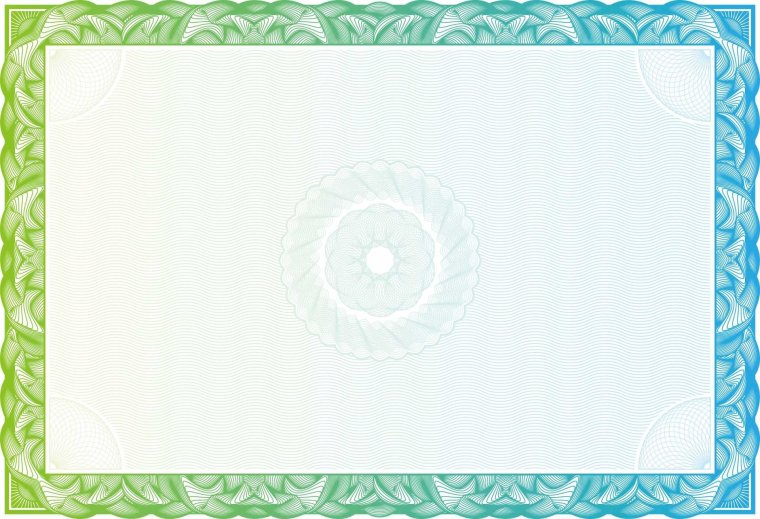 Рамка для сертификата