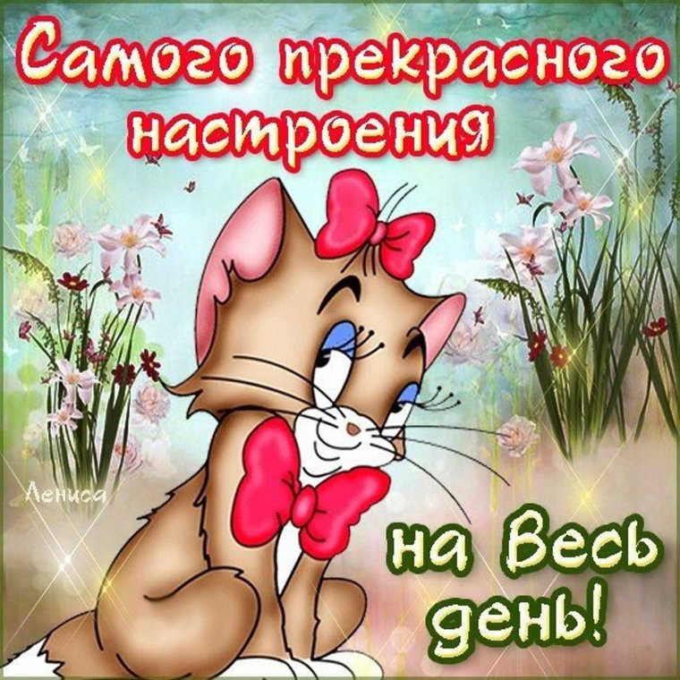 Хорошего дня и отличного настроения прикольные