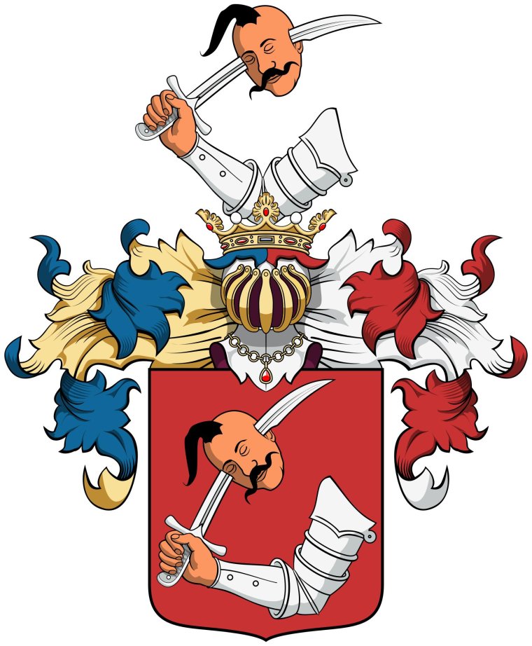 Польские гербы с казаками