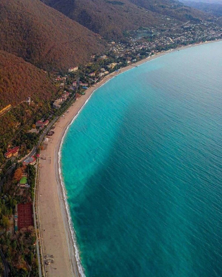 Колоннада Гагра Абхазия