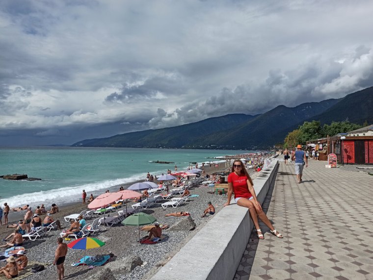 Абхазия поселок Багрипш