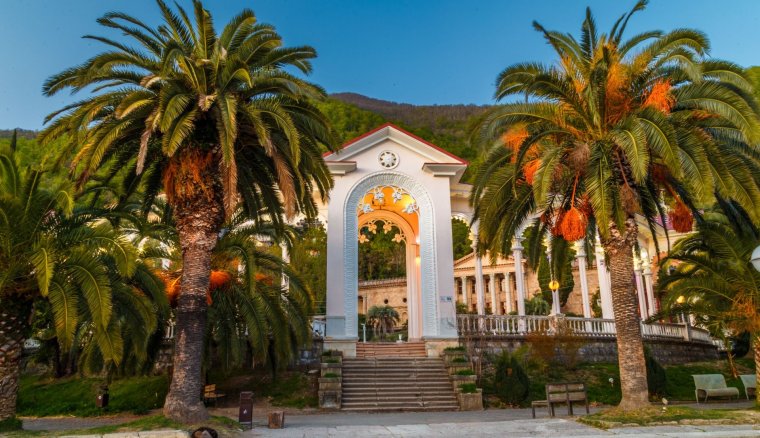 Гагра Центральная набережная