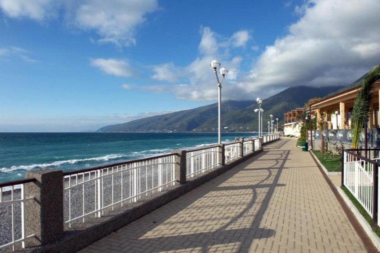 Новый Афон Абхазия море