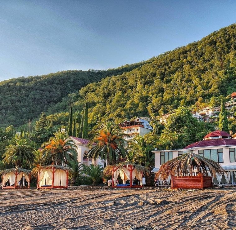 Субтропический парк в Гаграх