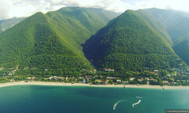 Новый Афон Абхазия набережная