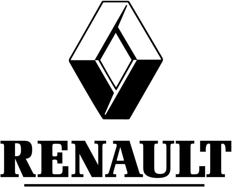 Значок Рено с мехом