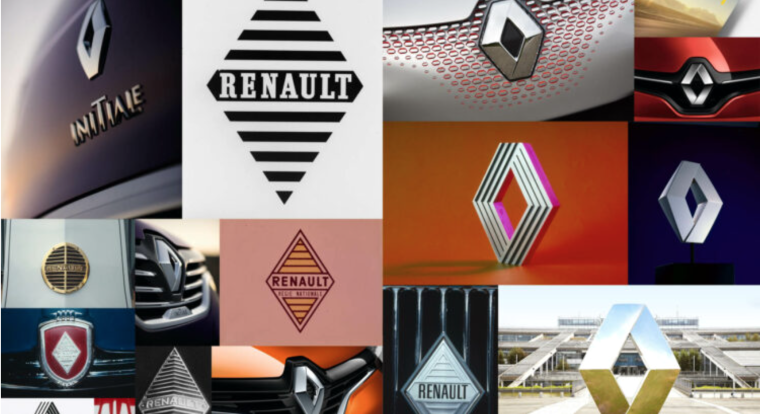 Новый значок Рено