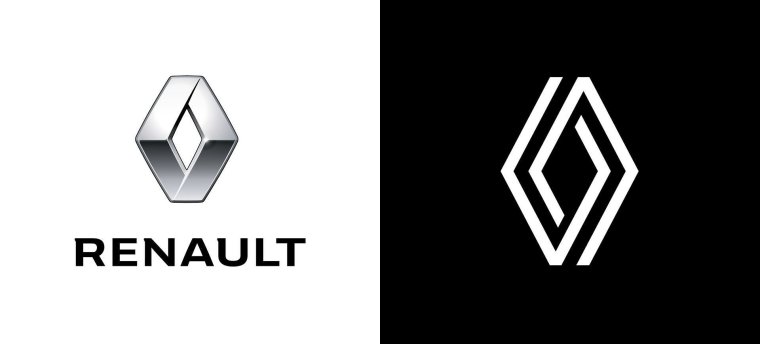 Новый логотип Рено