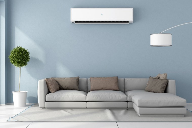 Кондиционер в интерьере HD