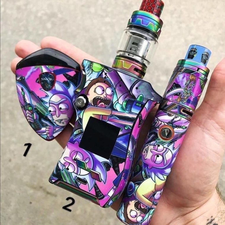 Rick and Morty электронная сигарета