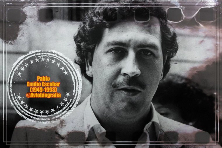 Пабло Эскобар с сыном у белого дома