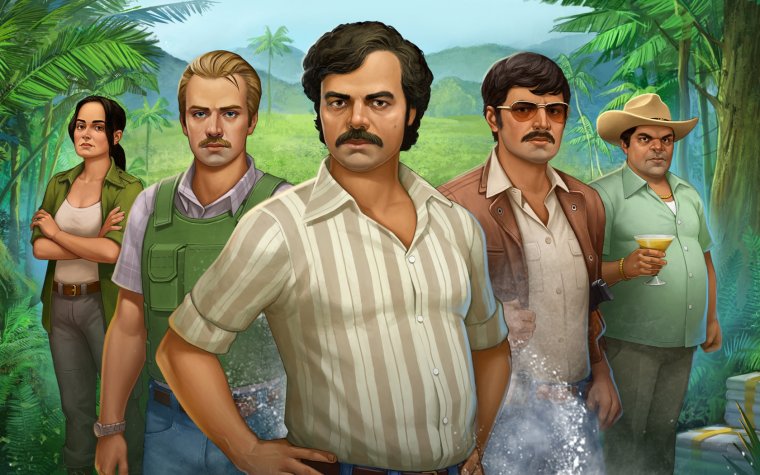 Пабло Эскобар с сыном