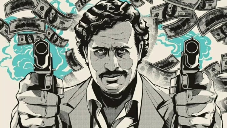 Пабло Эскобар картина