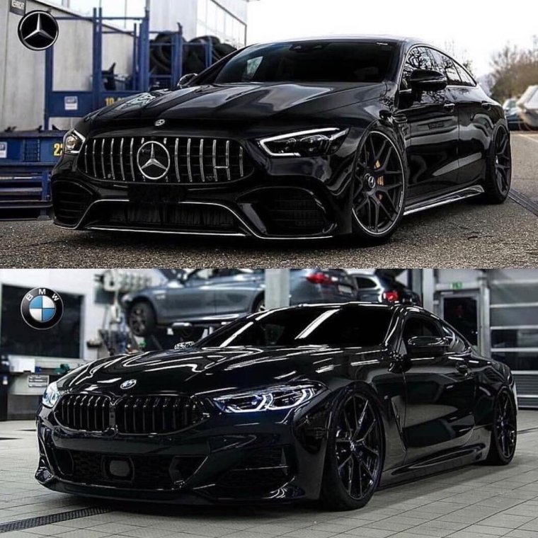 Мерседес gt 63s AMG И БМВ