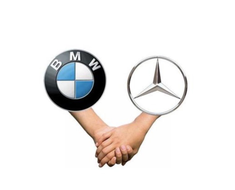 Значок БМВ И Мерседес