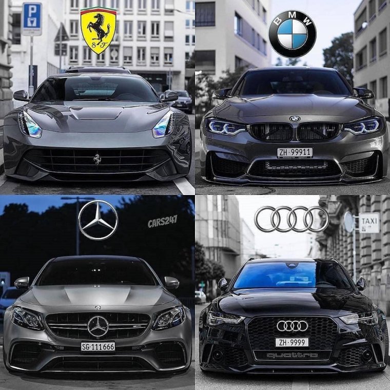 Мерс и БМВ приколы