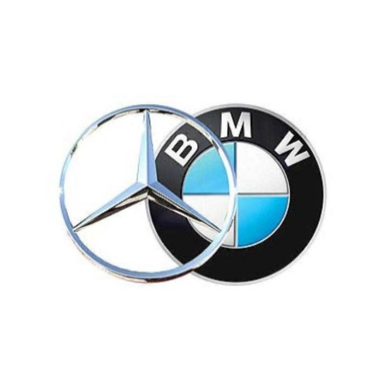 Значок БМВ И Мерседес