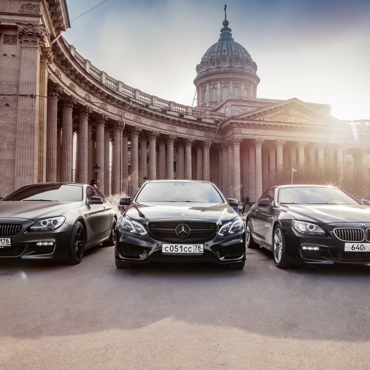 БМВ Мерседес Ауди Камри