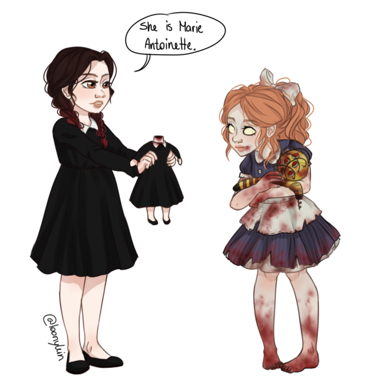 Уэнзди Аддамс арт