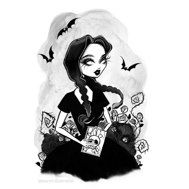 Уэнздей Аддамс тим Бертон